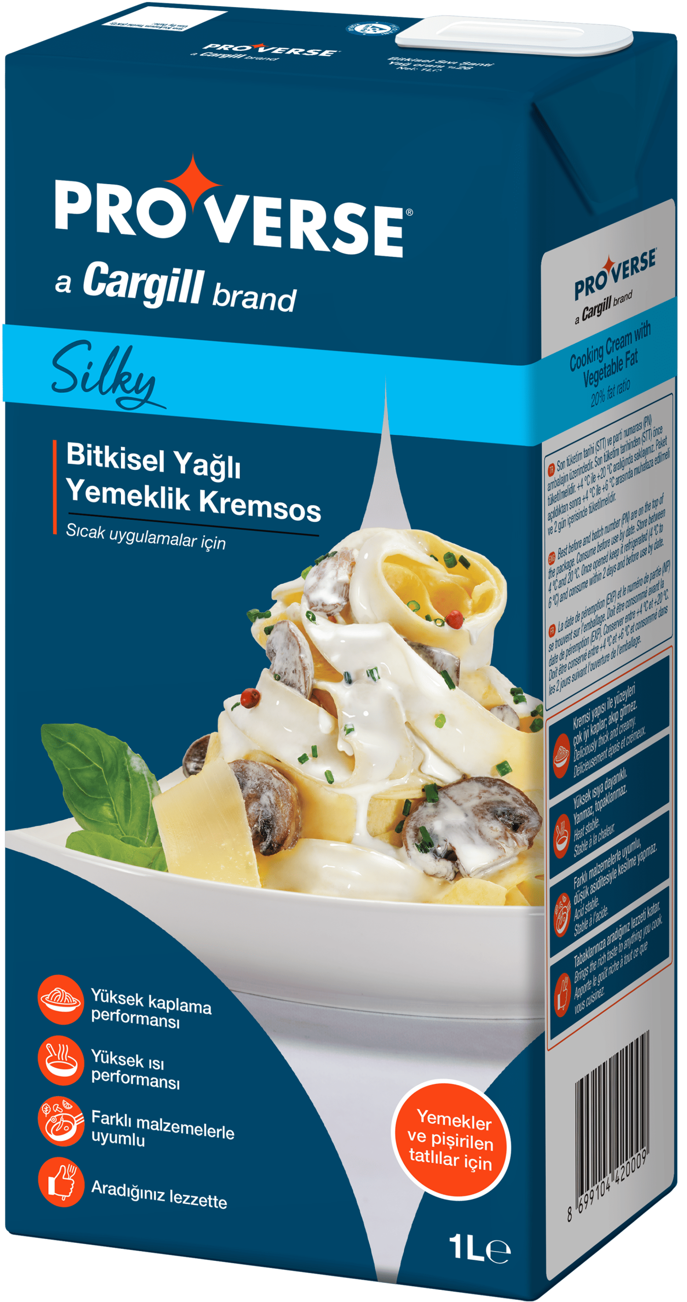 Proverse Bitkisel Yağlı Yemeklik Kremsos